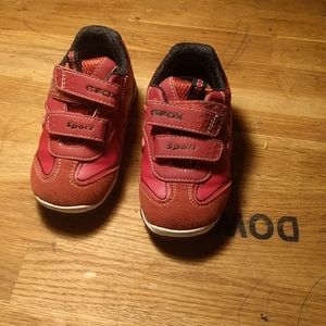 Geox Sport 7 Red toddler shoes